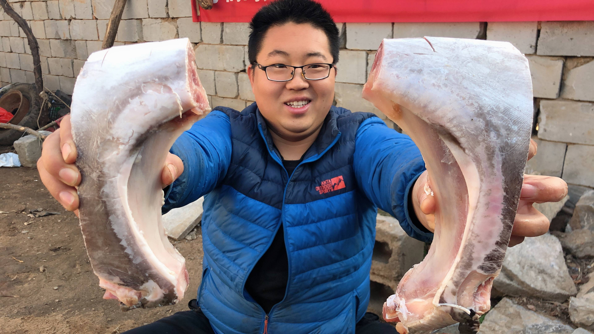 烤金枪鱼下巴